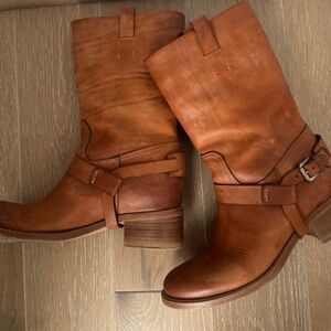 🎄NEW!🔥 Ralph Lauren Collection all-leather slouch riding boots 7